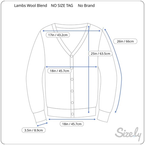 Chunky Knit Jacquard Lambs Wool Cardigan Sweater … - image 4