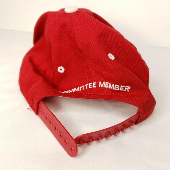 Vintage Friends of the NRA Snapback Ball Cap Red … - image 8