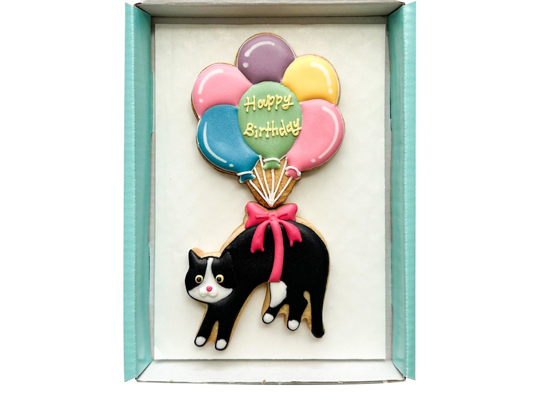 Cat Gifts for Cat Lovers, Unique Birthday Gift Idea: Cute Cat Biscuits