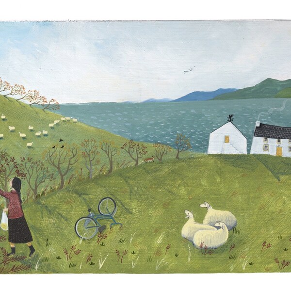 Signed and numbered fine art print of 'Jade' - from an original artwork by Valériane Leblond