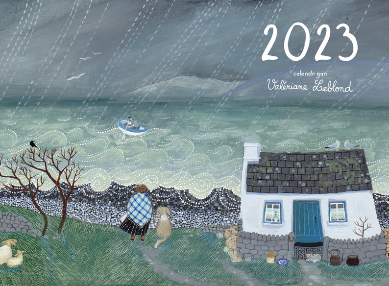 Welsh Calendar 2023 Illustrated by Valériane Leblond Etsy