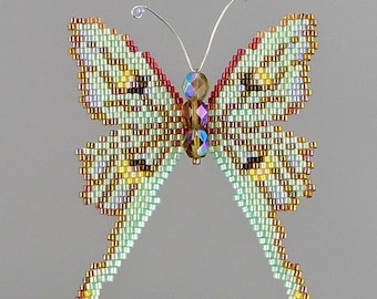 Small Luna Moth bead kit