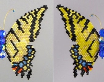 Tiger Swallowtail Butterfly  Pattern and Tutorial