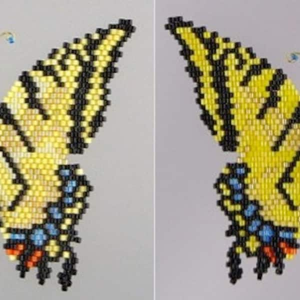 Tiger Swallowtail Butterfly  Pattern and Tutorial