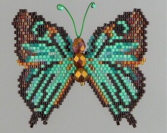 Black-veined Hairstreak Butterfly  Pattern and Tutorial