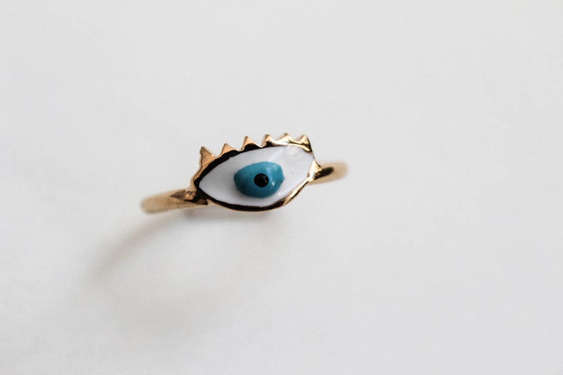 Blue Eye Ring