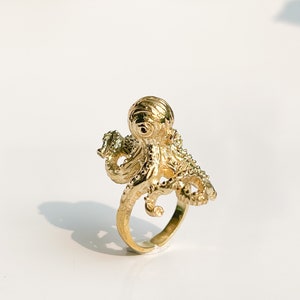Octopus Brass Ring s2 image 2
