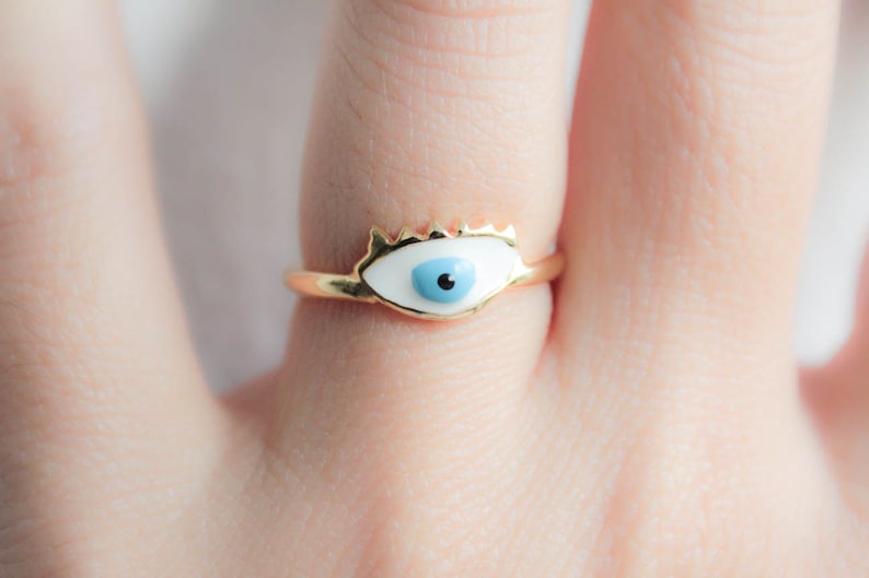 Blue Eye Ring