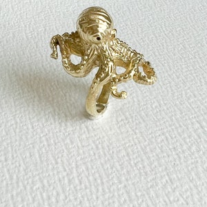 Octopus Brass Ring s2 image 5