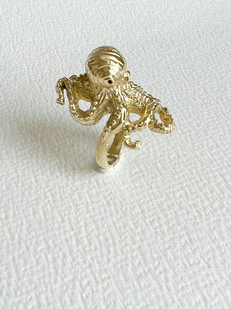 Octopus Brass Ring s2 image 5