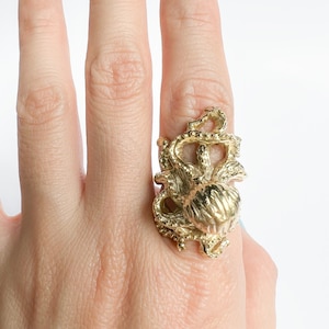 Octopus Brass Ring s2 image 3