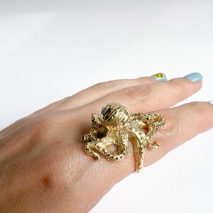 Octopus Brass Ring s2 image 4