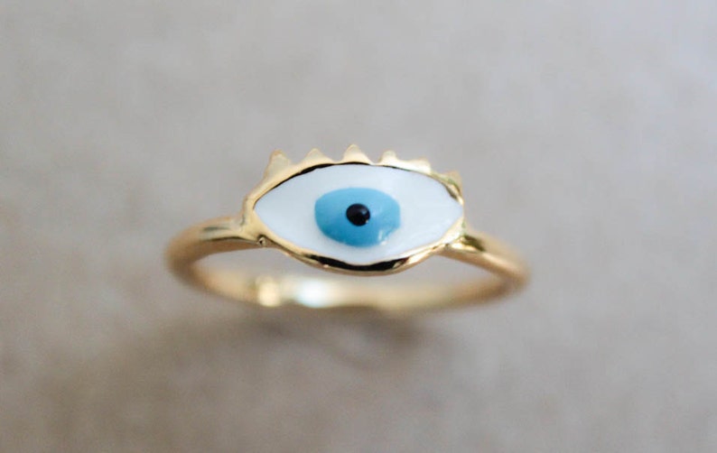 Blue Eye Ring