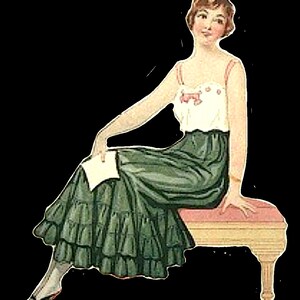 1910s Willa Petticoat PDF PATTERN Edwardian Undergarment image 6