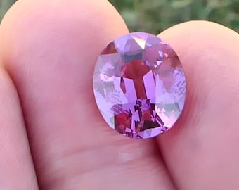 7.57 cts – Rare Magnificent Purplish Pink Imperial Malaia Garnet With Video!
