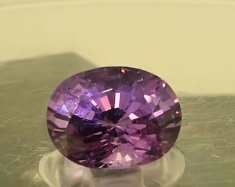 2.87 cts – Intense Lavender Spinel With Two Videos!