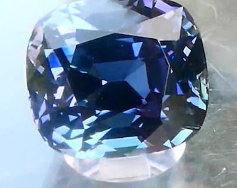 12.32 cts – Superb Trichroic Unheated Tanzanite!