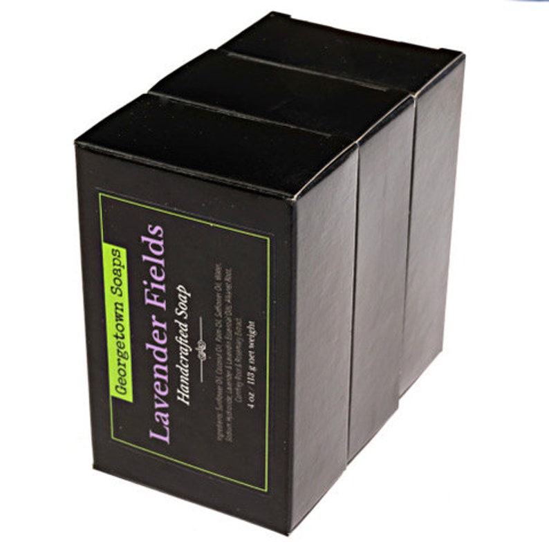 Soap Box Black Box Soap Packaging Set of 50 Etsy