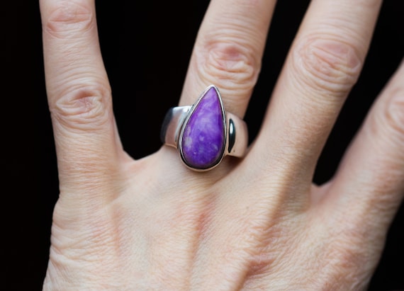 Sugilite ring best sale