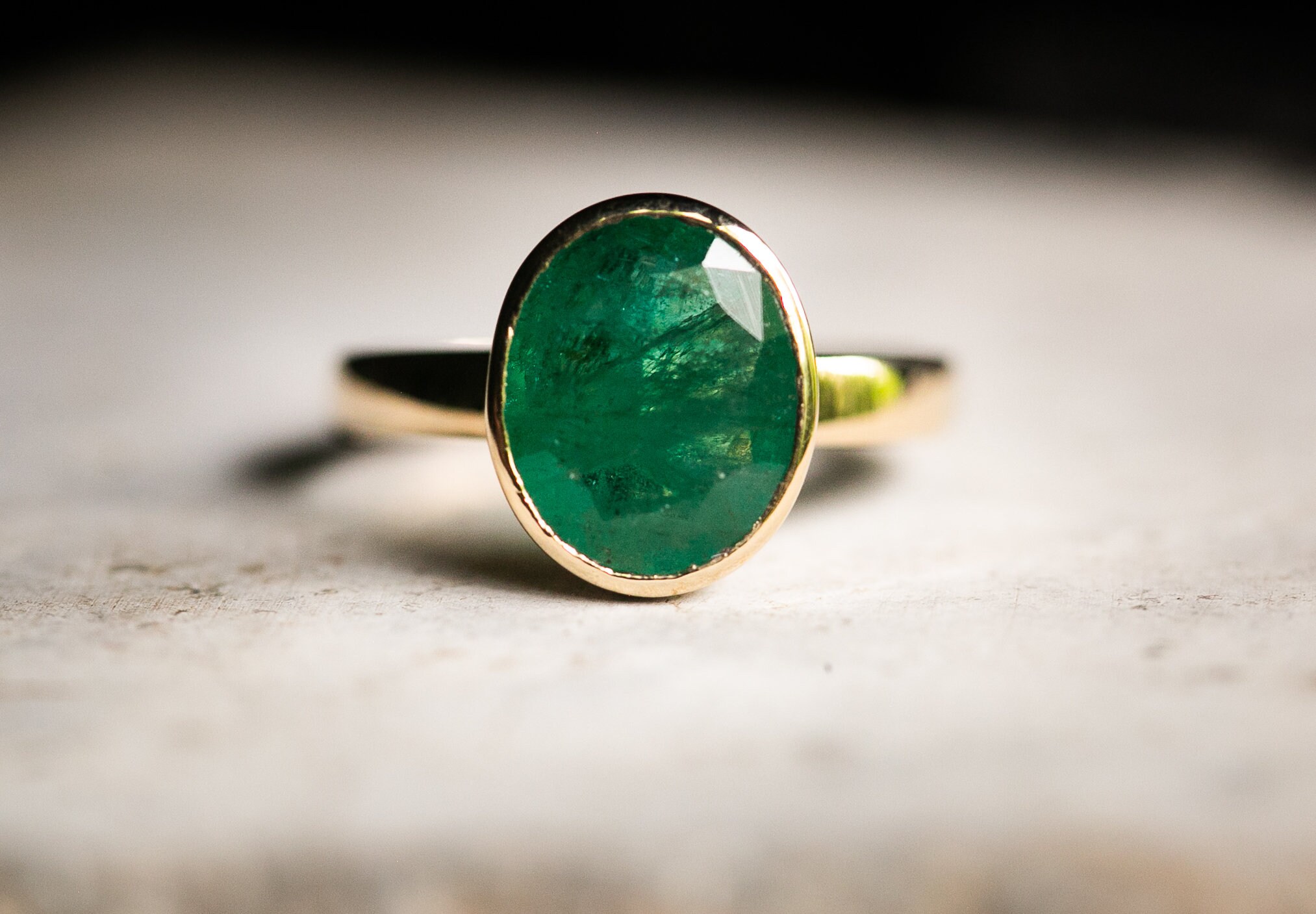 Emerald jewelry ring deals