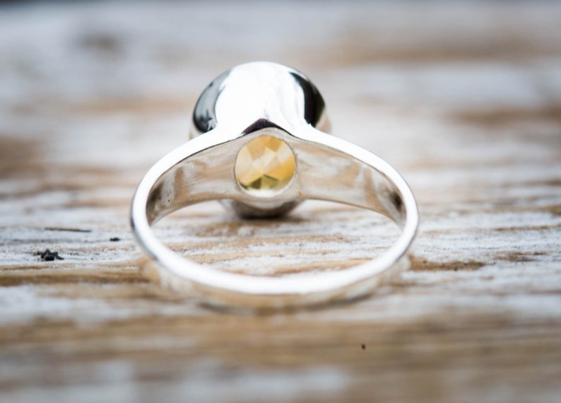 Citrine Ring 5.5 thru 8 Citrine Ring beautiful citrine sterling silver Citrine Ring Citrine Ring size 5.5-8 november birthstone