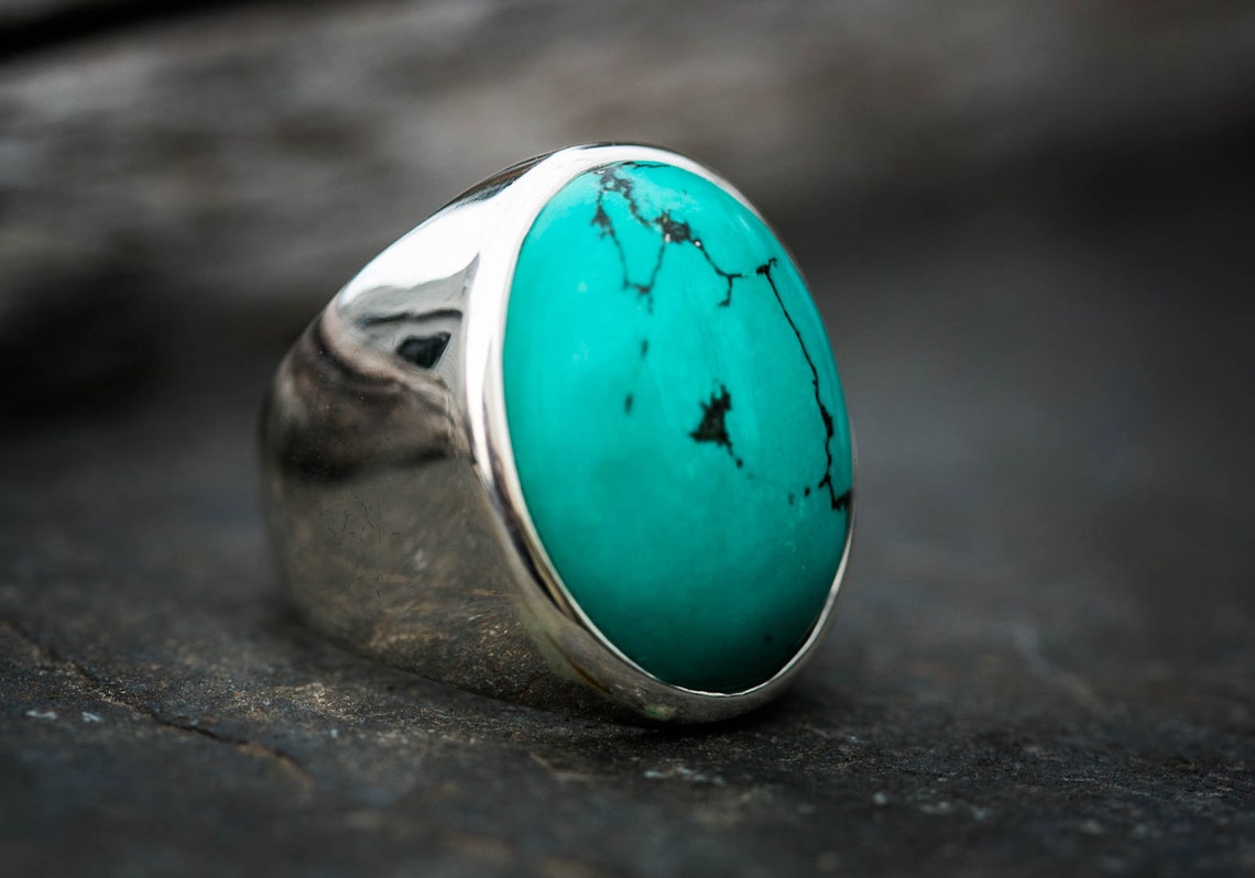 Turquoise Ring 12 Turquoise Mens Ring Size 12 Mens Etsy Sweden
