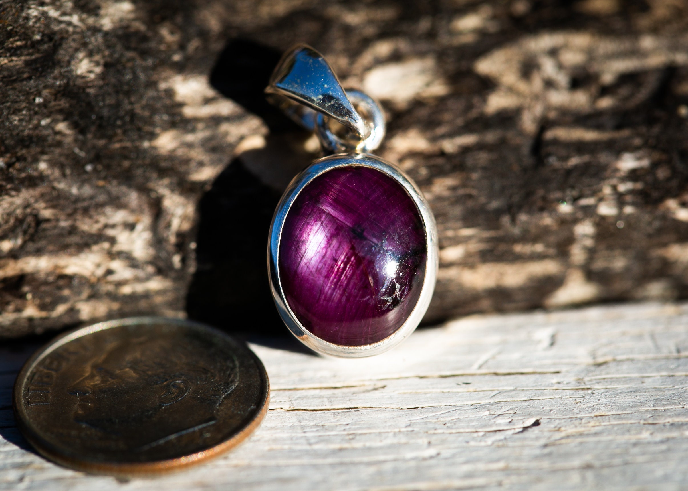 Star on sale ruby pendant