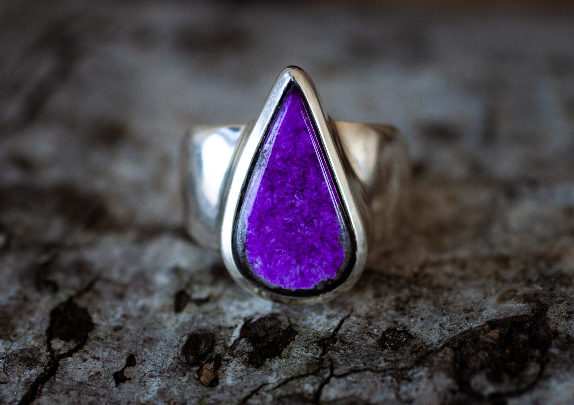 Sugilite ring best sale
