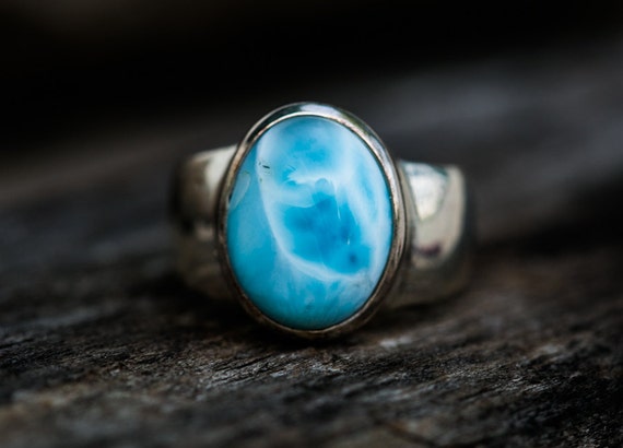 Etsy sale larimar ring