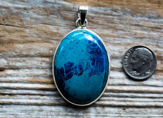 Shattuckite pendant sale
