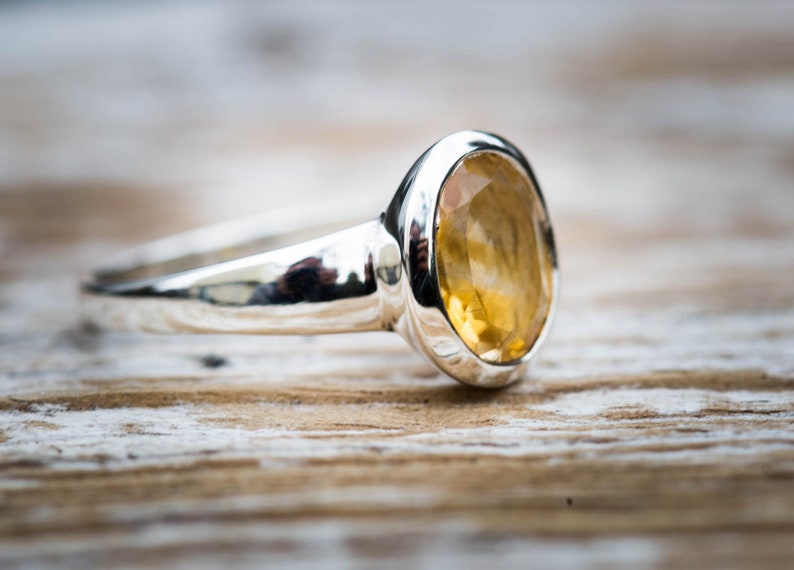 Citrine Ring 5.5 thru 8 Citrine Ring beautiful citrine sterling silver Citrine Ring Citrine Ring size 5.5-8 november birthstone
