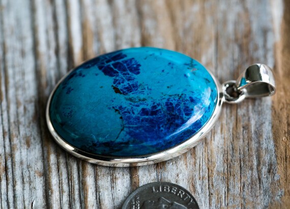 Shattuckite pendant cheap