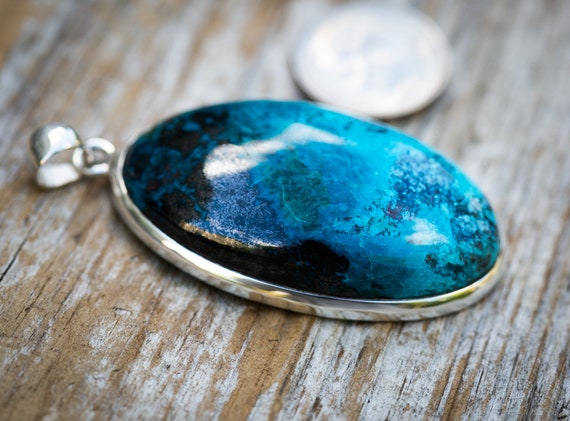 Shattuckite pendant clearance