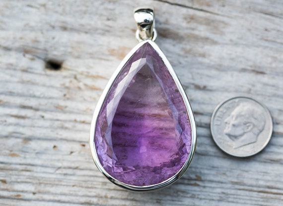 Rectangle Kunzite Pendant