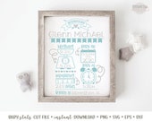 Download Baby Stats Svg File Baby Stats Announcement Cut File Boy Birth Announcement Svg Baby Stats Template Baby Boy Announcement Svg Cut File By Browncow Creatives Catch My Party