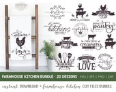 Download Farmhouse Kitchen Cut Files Bundle Farmhouse Kitchen Svg Bundle Farmhouse Family Monogram Svg Kitchen Svg Kitchen Cut Files By Browncow Creatives Catch My Party