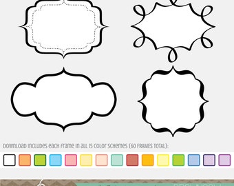 60 Colorful Digital Frames
