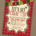 PRINTABLE Holiday Crafty Party Invitation // Christmas Craft Party ...