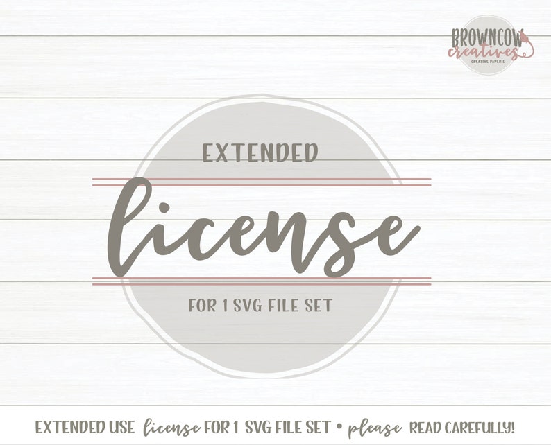 SVG Extended License Commercial Use Extended License Single image 1