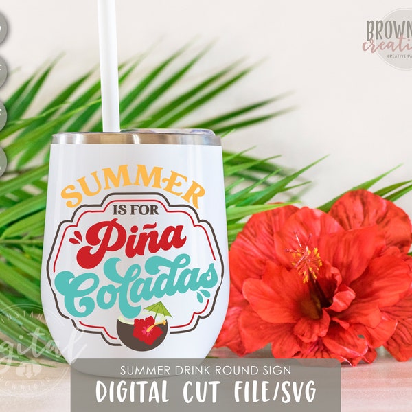 Pina Colada Svg - Etsy