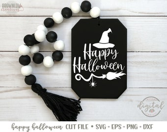 Happy Halloween Sign SVG/Cut File, Halloween Sign SVG, Halloween SVG, Halloween Farmhouse Sign Cut File