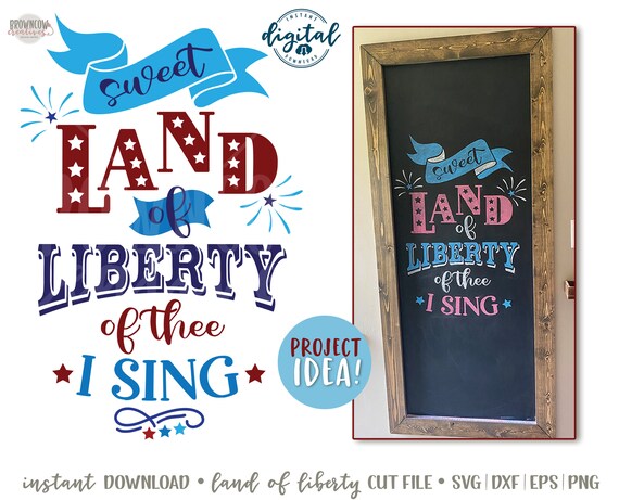 Fourth of July SVG/Cut File, Patriotic SVG/Cut File, 4th of July Cut File/SVG, Instant Download Il_570xn