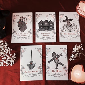Cartes sorcières pour la Saint-Valentin