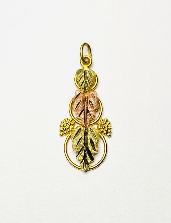 Icecarats Butterfly Wing Chain IceCarats 10K Solid Tri-Color Gold Butterfly Wings ...