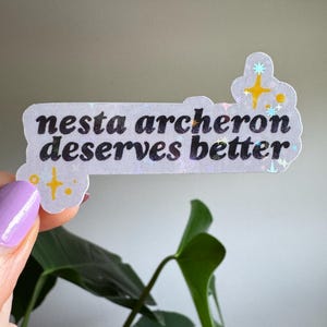 nesta archeron deserves better acotar sparkly kindle sticker