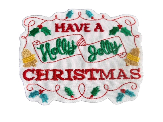 Iron On Badge Cute Embroidery Crafts Gingerbread Man Patch Embroidered Sew On