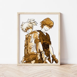 Karma & Nagisa Painting