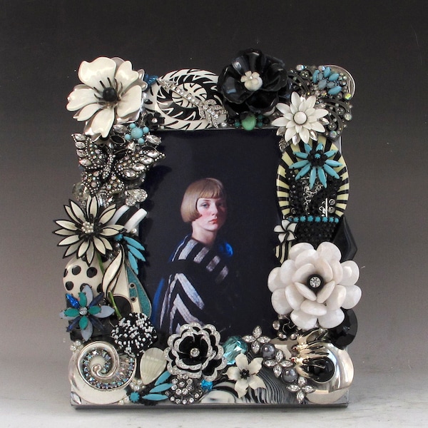 Jeweled Frame Etsy