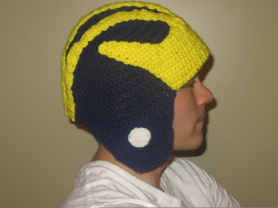 michigan helmet hat