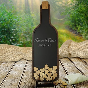 Wine Bottle Guest Book